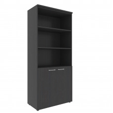 Шкаф с 1 комплектом глухих малых дверей и топом XHC 85.5 Легно темный 856х432х1955 XTEN