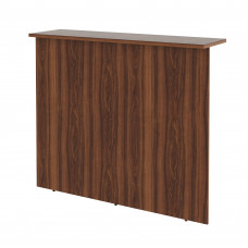 Стойка рецепции DMS 120 Орех Даллас 1200х400х1200 DEX