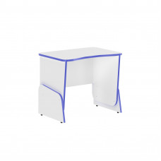 Стол STG 7050 Белый/Дельфт (Синий) 700х500х595/695 SKILLL
