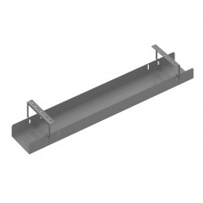 Кабель-канал широкий MKZ-0180(S) Серый 1600х205х120 XTEN
