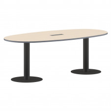 Конференц стол ПРГ-3 Клен/Антрацит 2200х1100х750