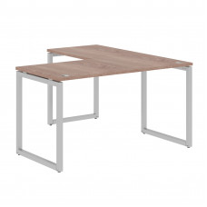 Стол угловой XQCT 1415 Дуб Сонома/Алюминий 1400х1500х750