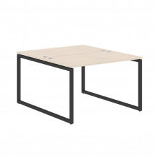 Стол 2-х местный XQWST 1214 Бук Тиара/Антрацит 1200х1406х750