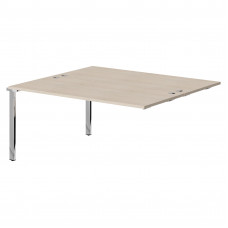 Стол промежуточный для Бенч XIGWST 1614.1 Бук Тиара/Нержавеющая сталь 1600х1406х750 XTEN GLOSS