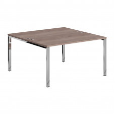 Стол 2-х местный XGWST 1414.1 Дуб Сонома/Нержавеющая сталь 1400х1406х750 XTEN GLOSS