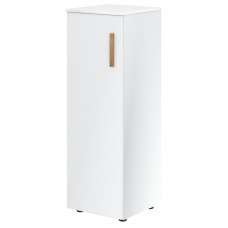 Шкаф колонка с средней дверью и топом FMC 40.1(L) Белый премиум/Белый премиум 404х429х1213 FORTA