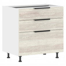 Шкаф напольный с ящиками MOB 8082.2 Сосна Эдмонт/Белый 800х560х820 CORSICA