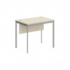 Стол письменный СП-1.1SD Клен*/Алюминий 900х600х755 IMAGO-S