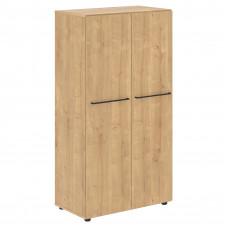 Шкаф с глухими средними дверьми LMC 80.1 Дуб Бофорд 800х430х1517 LOFTIS