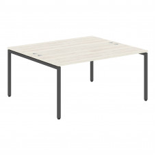 Стол 2-х местный XWST 1614 Сосна Эдмонт/Антрацит 1600х1406х750 XTEN-S