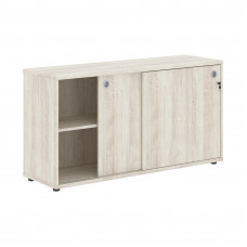 Шкаф низкий со слайд дверьми XLC 1443 Сосна Эдмонт 1406х430х750 XTEN