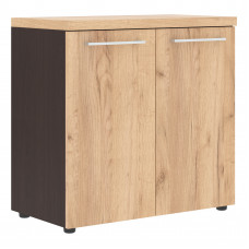 Шкаф с глухими малыми дверьми и топом ALC 85.1 Дуб Бофорд/Венге Магия 850х456х834 ALTO