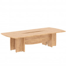 Стол переговорный B 122 Беларусь Дуб Бофорд 3000*1300*750 BORN