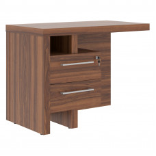 Тумба приставная стола левого ZCRT 1055.A(L) Орех Даллас 1000х550х745 ZENN