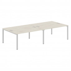 Стол 4-х местный XS6WST 3214 Сосна Эдмонт/Серый 3200х1406х750 XTEN-S60