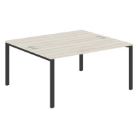 Стол 2-х местный XS6WST 1614 Сосна Эдмонт/Антрацит 1600х1406х750 XTEN-S60
