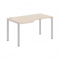 Стол эргономичный XS6CET 149(L) Бук Тиара/Серый 1400х900х750 XTEN-S60