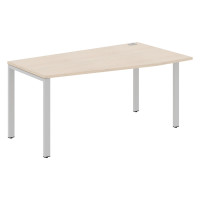 Стол эргономичный XS6CT 169(R) Бук Тиара/Серый 1600х900х750 XTEN-S60