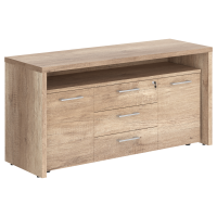 Тумба с фригобаром TTF-3D.1A Дуб Каньон Z 1640х550х800 TORR-Z