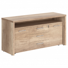 Тумба с фригобаром TTF-3D.1A Дуб Каньон Z 1640х550х800 TORR-Z