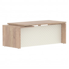 Стол руководителя TLCT 209(R) Дуб Каньон Z/Латте 2000х900х750 TORR LUX