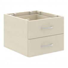 Тумба подвесная с 2-мя ящиками СРС-2V.1 Клен* 407х448х325 IMAGO PLUS