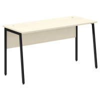 Стол прямой СП-3.1P Клен*/Черный 1400х608х755 IMAGO PLUS
