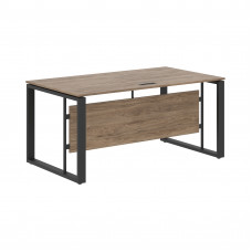 Стол руководителя EST 169 Кария Пальмира/Антрацит 1600х900х750 ENIO