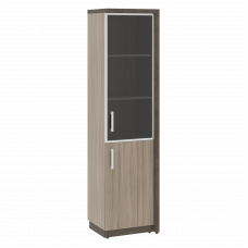 Шкаф СФ-534592 Бетон чикаго тем F187 ST9/Дрифтвуд H3090 ST22/Графит/Черный 537х454,5х2083 WOOD&STONE