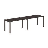 Стол 2-х местный XS6WST 2870 Дуб Юкон Модерн/Антрацит 2800х700х750 XTEN-S60