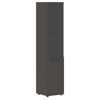 Шкаф высокий узкий EHCS 42.2 Мокко/Мокко/Мокко 426х430х1967 EDIS