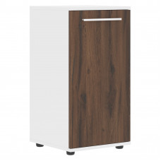 Шкаф малый узкий ELCS 42.1 Дуб Денвер тёмный/Белый/Белый 426х430х832 EDIS