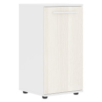 Шкаф малый узкий ELCS 42.1 Ясень Траун/Белый/Белый 426х430х832 EDIS