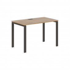 Стол прямой EUST 1167 Дуб Денвер светлый/Мокко 1160х670х750 EDIS