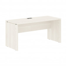 Стол прямой EDST 1567 Ясень Траун/Черный 1560х670х750 EDIS