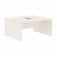 Стол двойной ED2ST 1567 Ясень Траун/Черный 1560х1346х750 EDIS