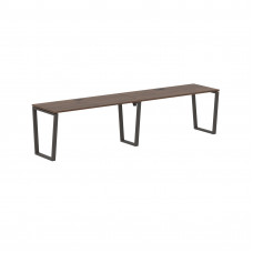 Стол 2-х местный EVWST 3167 Дуб Денвер тёмный/Мокко 3126х670х750 EDIS