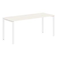 Стол прямой EUST 1767 Ясень Траун/Белый 1760х670х750 EDIS