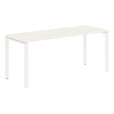 Стол прямой EUST 1767 Ясень Траун/Белый 1760х670х750 EDIS