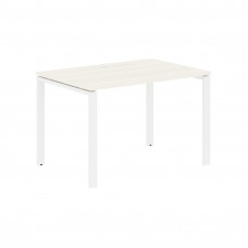 Стол прямой EUST 1180 Ясень Траун/Белый 1160х800х750 EDIS