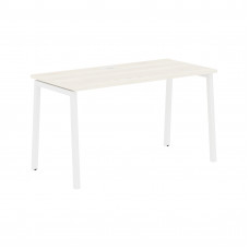Стол прямой ELST 1367 Ясень Траун/Белый 1360х670х750 EDIS