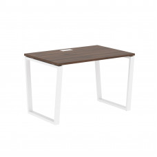 Стол прямой EVST 1180 Дуб Денвер тёмный/Белый 1160х800х750 EDIS