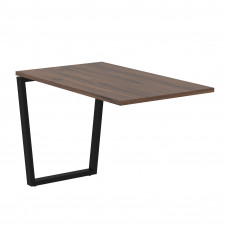 Брифинг-приставка EVB 1167 Дуб Денвер тёмный/Черный 1160х670х750 EDIS