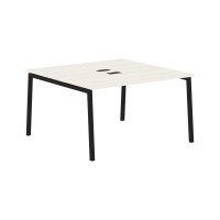 Стол 2-х местный ELWST 1313 Ясень Траун/Черный 1360х1346х750 EDIS