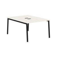 Стол 2-х местный ELWST 1116 Ясень Траун/Черный 1160х1606х750 EDIS