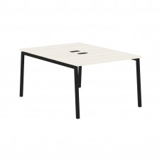 Стол 2-х местный ELWST 1116 Ясень Траун/Черный 1160х1606х750 EDIS