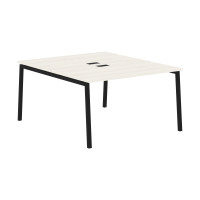 Стол 2-х местный ELWST 1316 Ясень Траун/Черный 1360х1606х750 EDIS