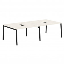 Стол 4-х местный ELWST 2713 Ясень Траун/Черный 2726х1346х750 EDIS