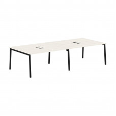 Стол 4-х местный ELWST 3113 Ясень Траун/Черный 3126х1346х750 EDIS