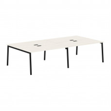 Стол 4-х местный ELWST 3116 Ясень Траун/Черный 3126х1606х750 EDIS